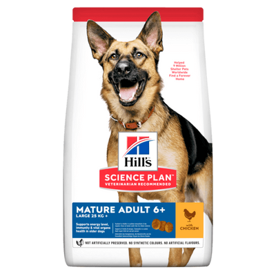 Hill’s Science Plan Mature Adult 6+ Large Breed Chicken